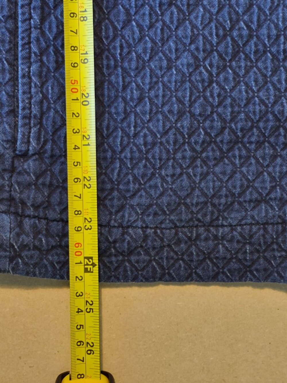 Pure Jill Indigo Quilted Snap Jacket XS - Picture 6 of 8